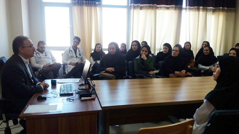 برگزاری کلاس مدیریت زخم در بیمارستان امام حسن (ع) بجنورد